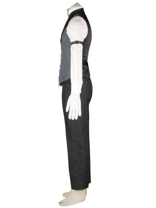 Black Butler Kuroshitsuji Claude Faustus Butler Uniform Suit Cos