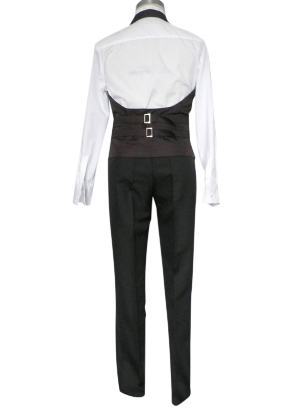 Black Butler Kuroshitsuji Sebastian·Michaelis Butler Uniform Cos