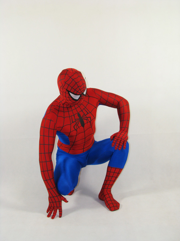 Classic Red Spiderman Halloween Costume