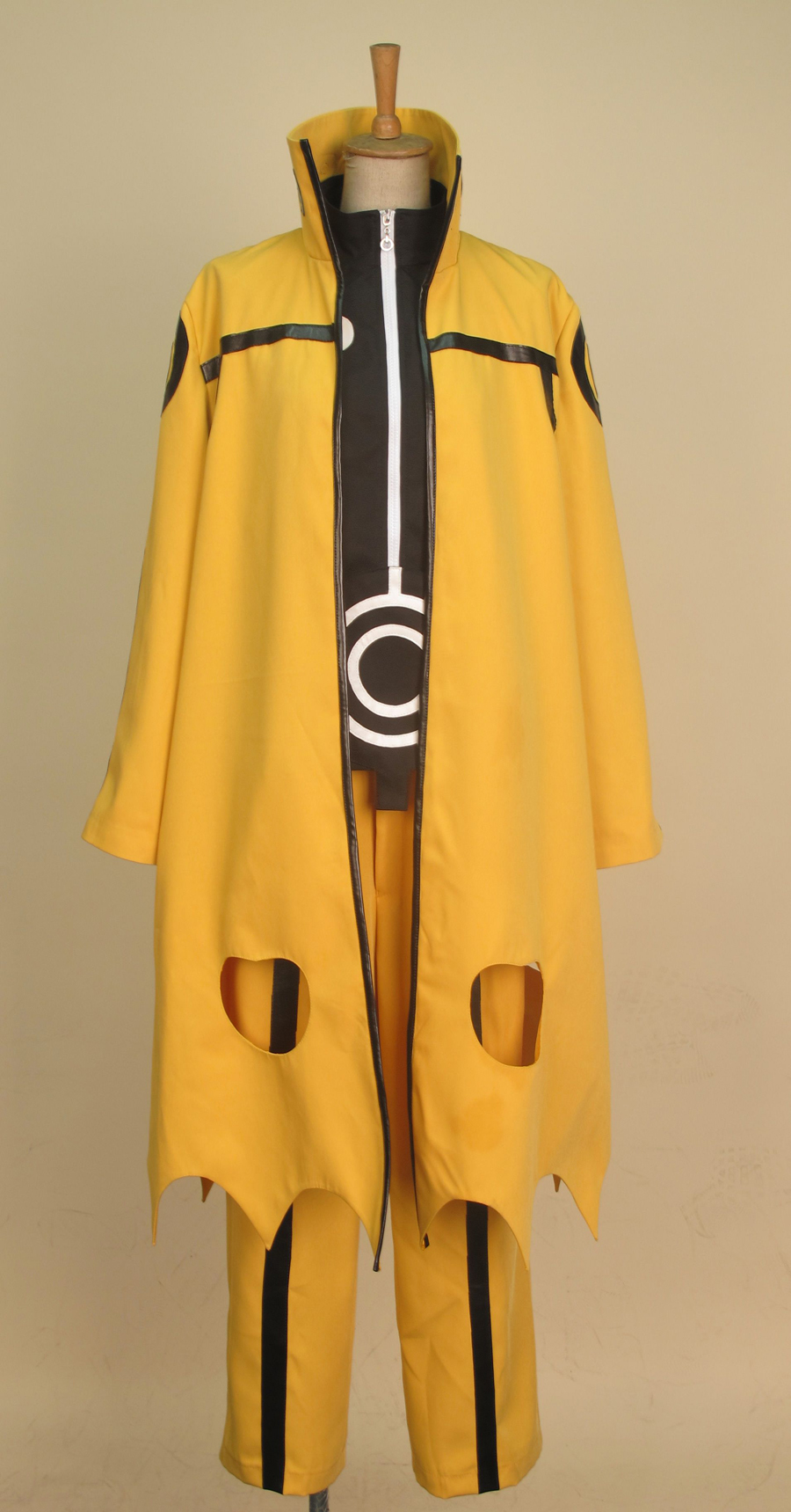 Naruto Uzumaki Naruto Nine-Tails Bijuu Mode Cosplay Costume