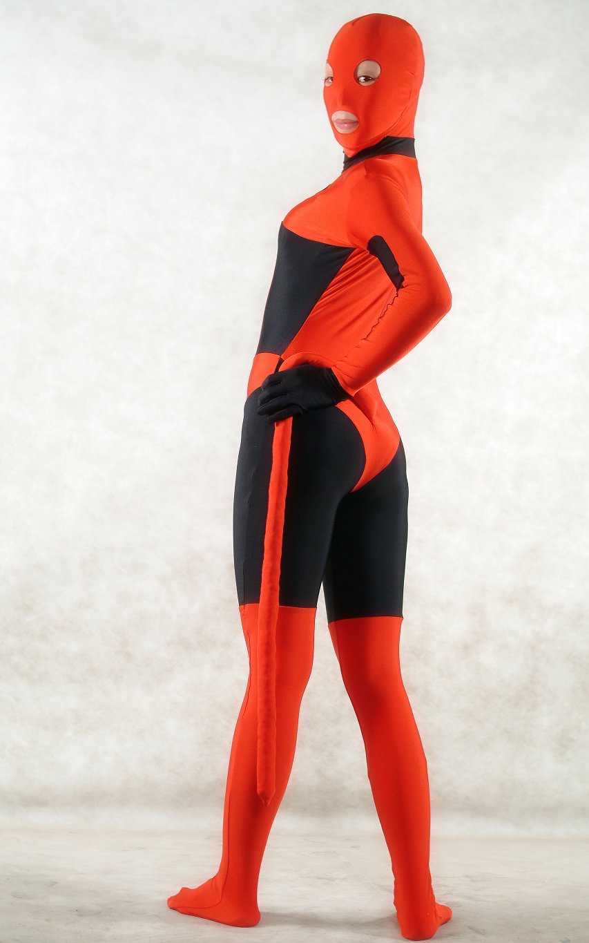 Red Sexy Halloween Costumes For Women Zentai