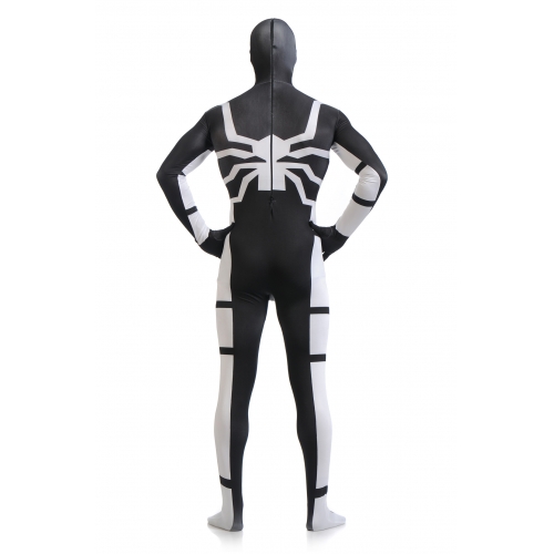 Spandex Black Spiderman Costume Zentai