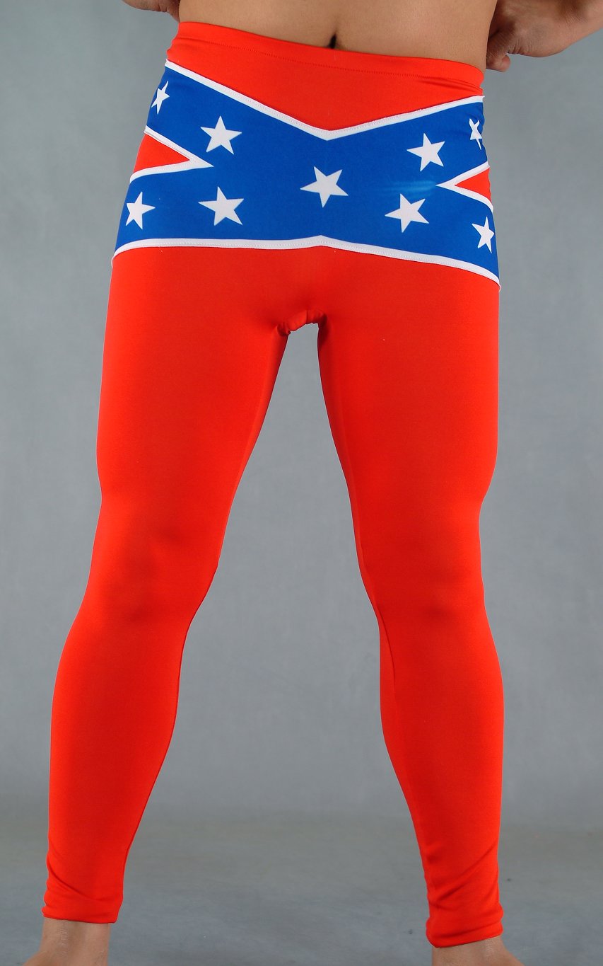 Stars Red Sexy Spandex Leggings