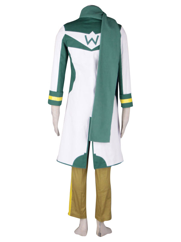 Vocaloid Green Nigaito Kaito Cosplay Costume