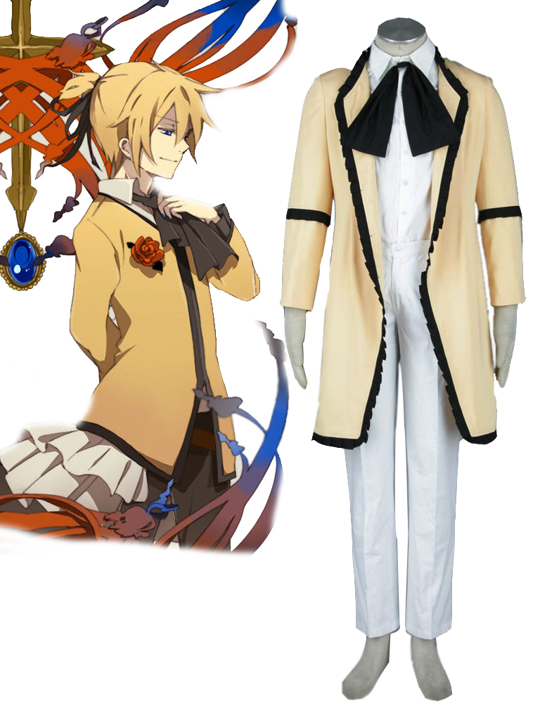 Vocaloid Kagamine Len Servant of Evil Cosplay Costume