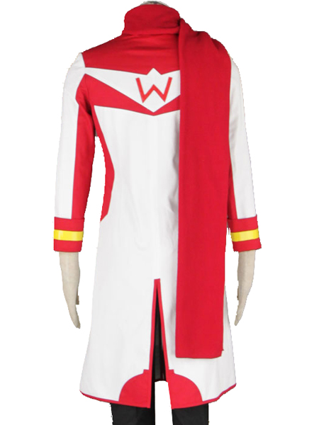 Vocaloid Kaito Cosplay Costume Hallween Uniform Red