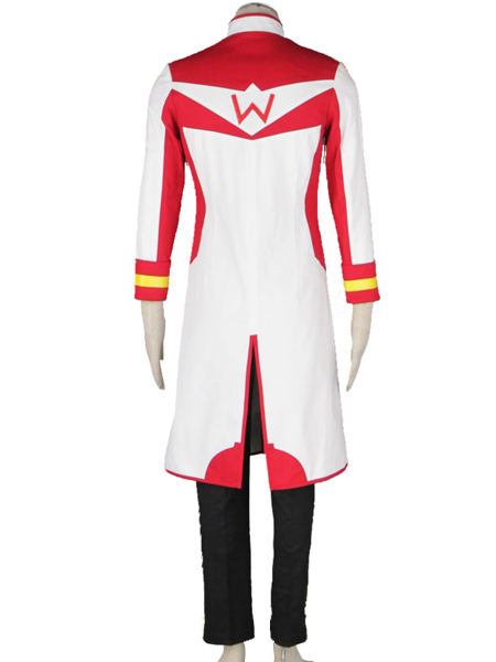 Vocaloid Kaito Cosplay Costume Hallween Uniform Red