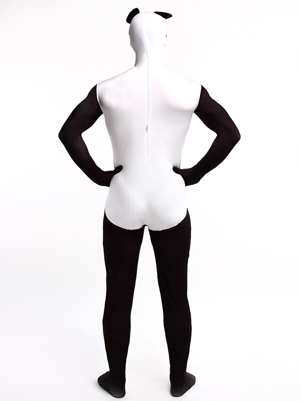 Spandex Funny Panda Full Body Lycra Animal Cosplay Halloween