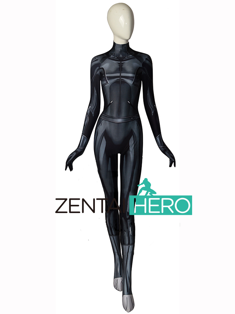 3D Printed Superhero Chat Noir Cosplay Costume For Male