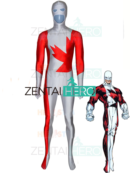 Male Printed Alpha Flight Guardian Cosplay Costumes