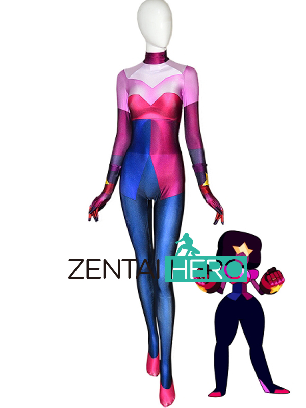 Printed Steven Universe Garnet Halloween Cosplay Costume