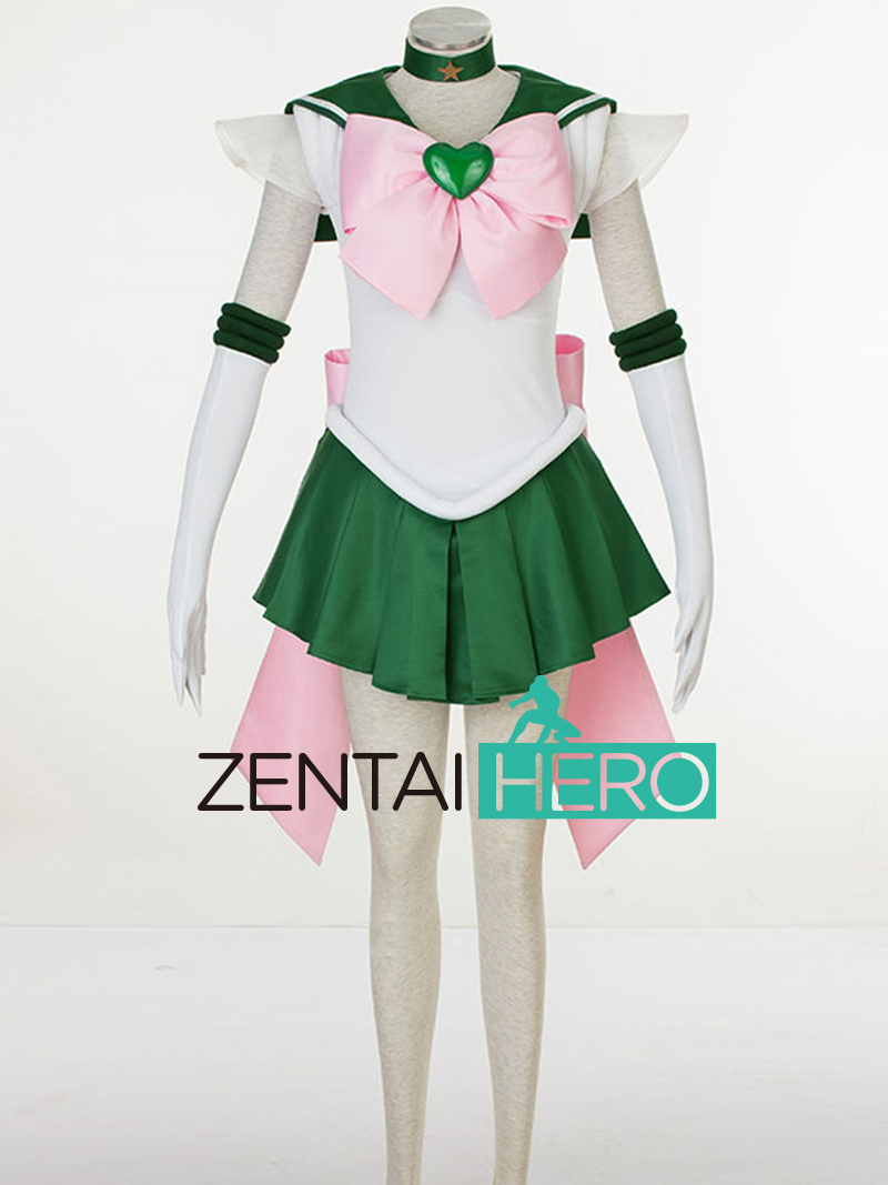 Sailor Moon Super S Kino Makoto Fighting Uniform Cosplay Costume