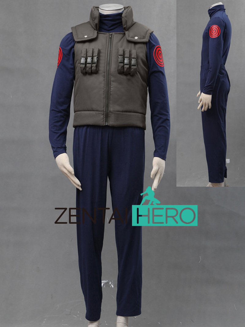 Naruto Hidden Leaf Village Of Hatake Kakashi Uniform Cosplay