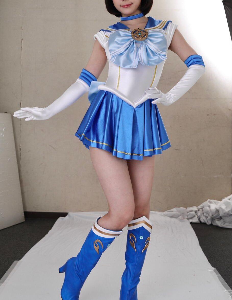 Heroine Gilr Sailor Moon Mizuno Ami Cosplay Costume みずの あみ