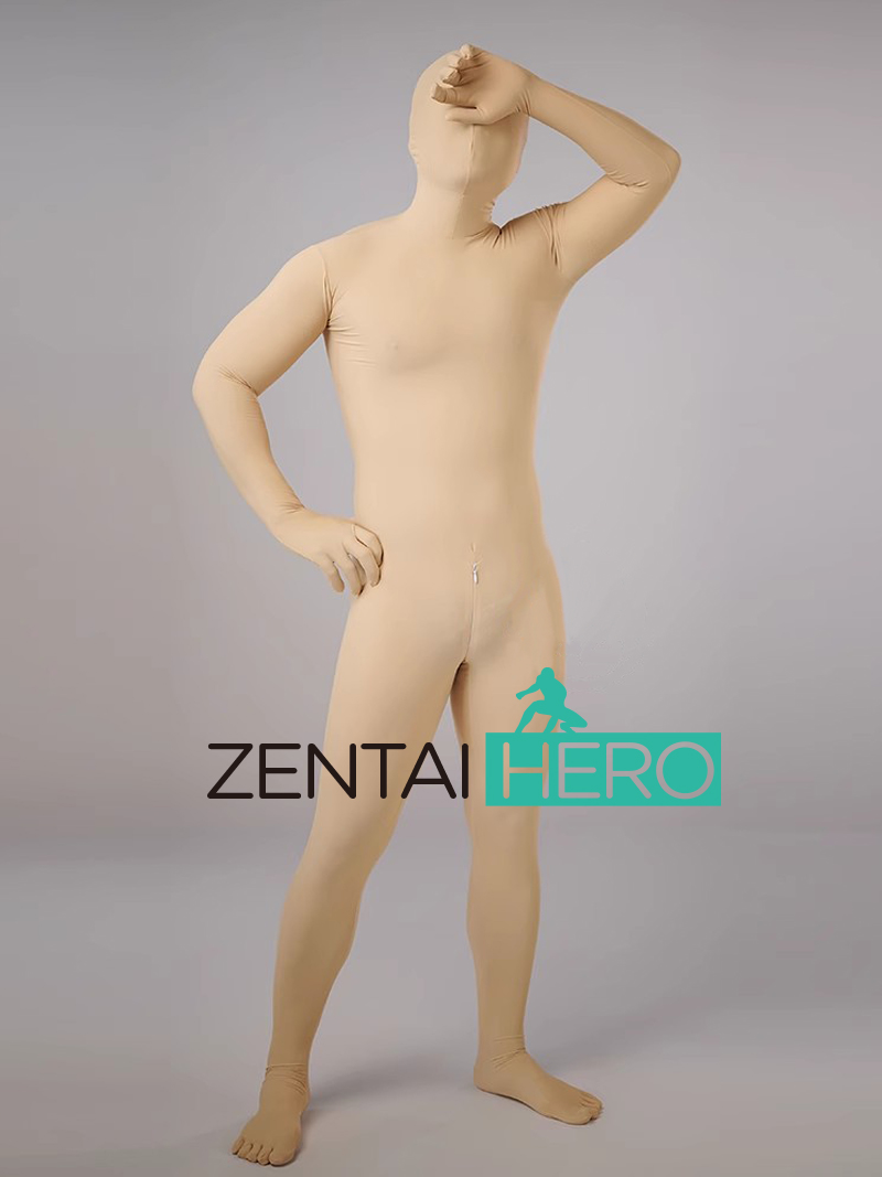 New Sexy Silky Matte Flesh Spandex Zentai Full Bodysuits