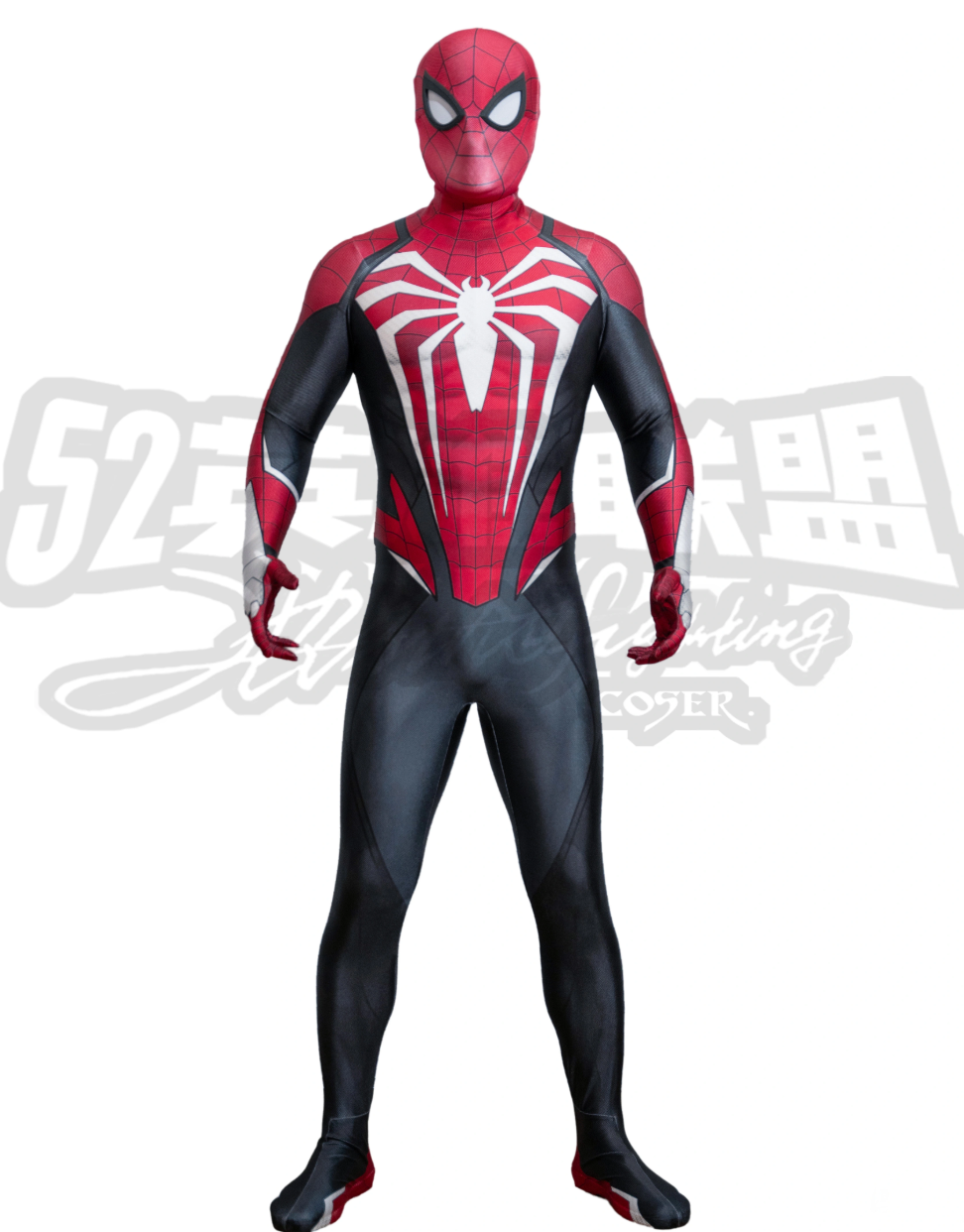 PS5 Advanced Black/White Spandex Spider Cosplay Costume