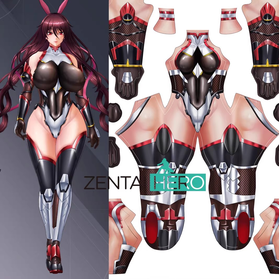 3D Printed Action Taimanin Mizuki Cosplay Costume