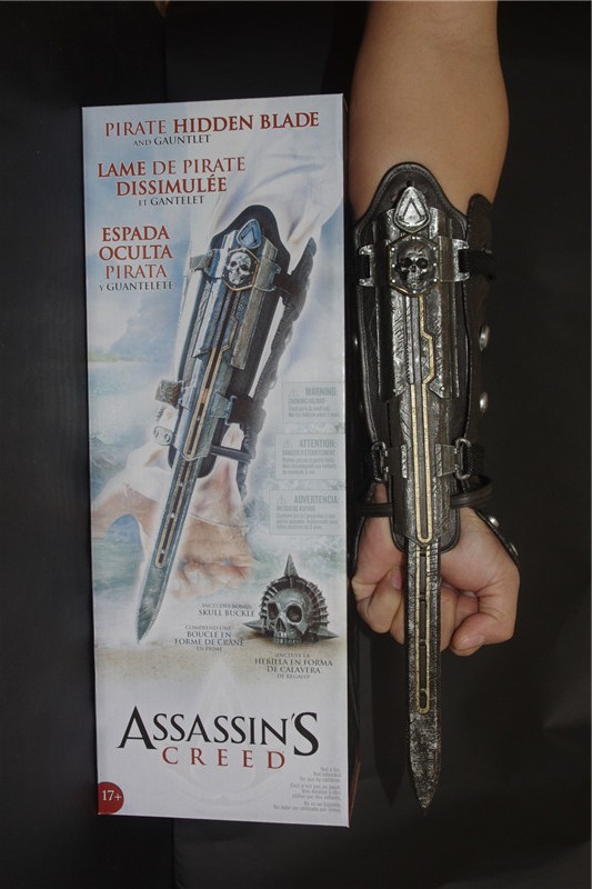 Assassin's Creed4 Black Flag Edward Kenway Hidden Blade 1：1Cospl