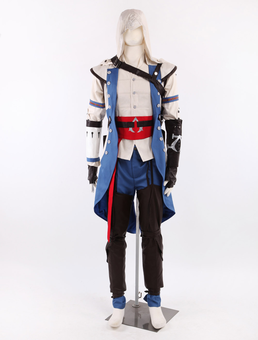 Assassin's Creed III Connor Assassin Uniform Cosplay Costume