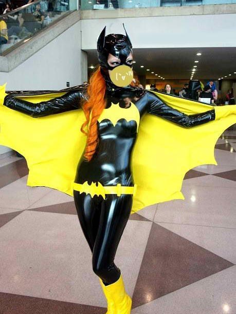 Batman Cosplay Costume Batgirl PVC Halloween Suit