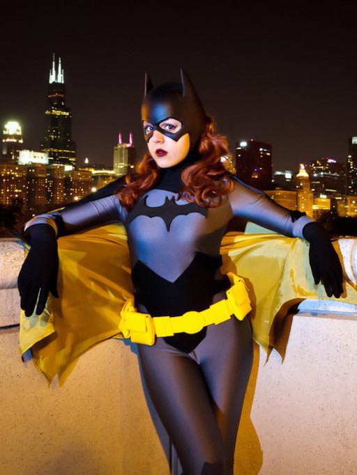 Batman Costume Sexy Spandex Batgirl Halloween Suit