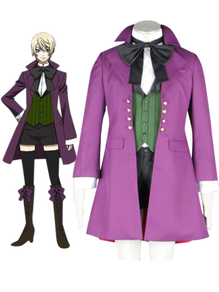 Black Butler Kuroshitsuji Alois Trancy Boy Lolita Suit Cosplay C