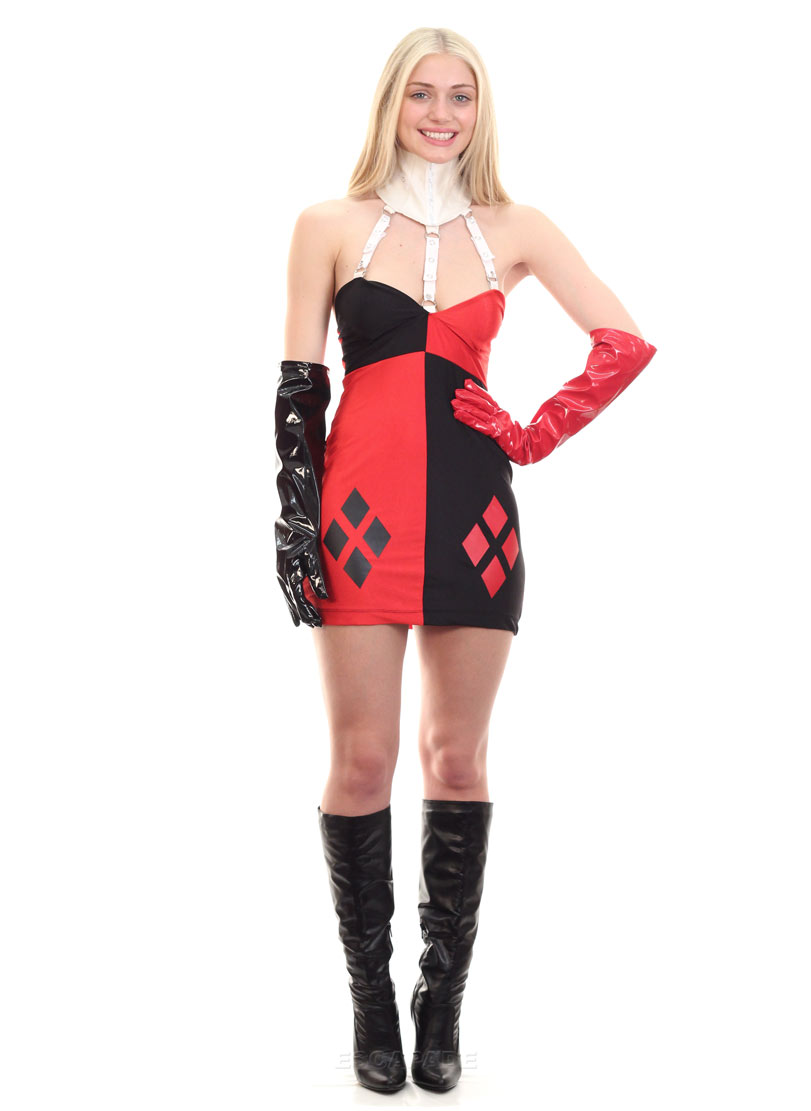 Harley Quinn Halloween Dress Cosplay Costume