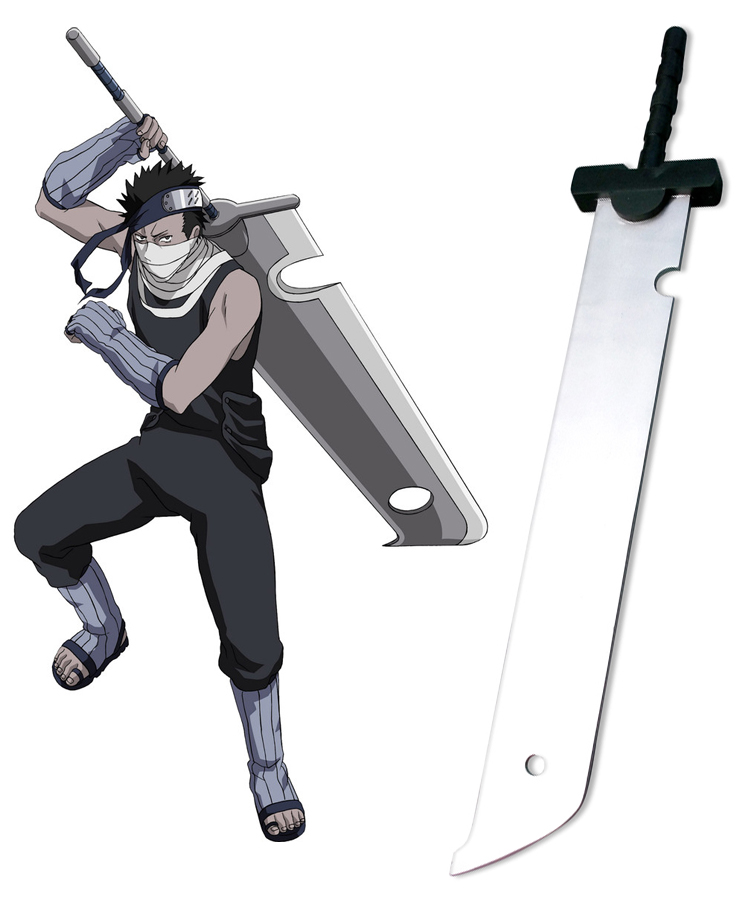 Naruto Momochi Zabuza Decapitating Knife Kubikiri Bōchō Cosplay