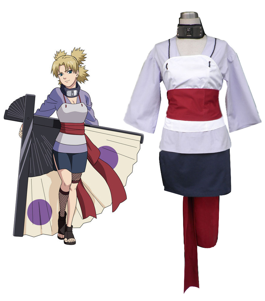 Naruto Temari Cosplay Costume