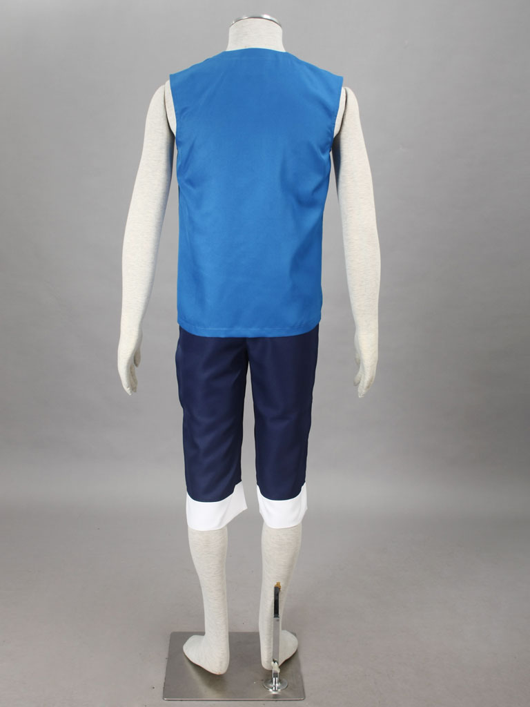 One Piece Monkey·D·Luffy Blue Cosplay Costume