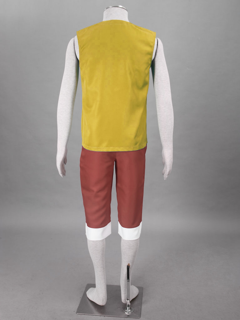 One Piece Monkey·D·Luffy Yellow Cosplay Costume