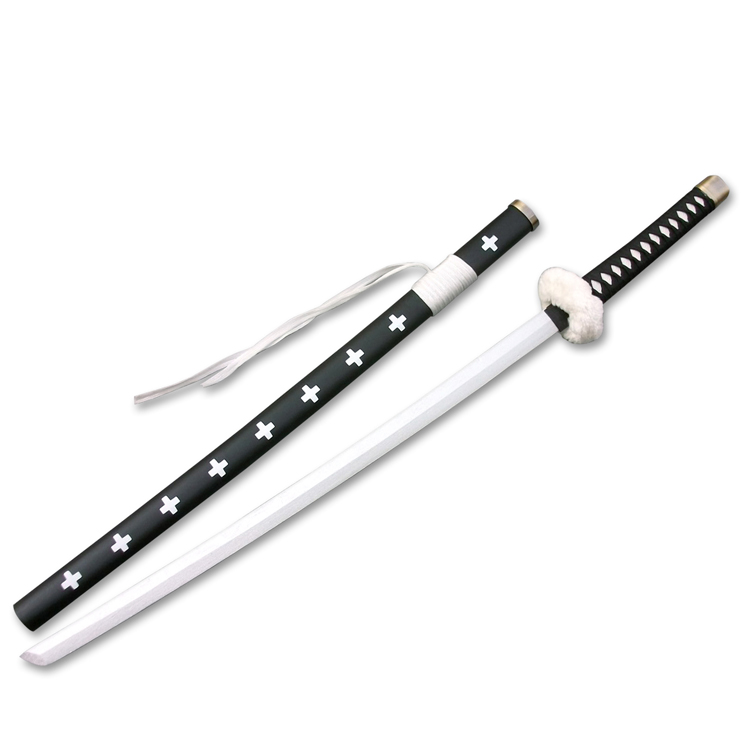 One Piece Trafalgar Law White Sword Cosplay Wooden Weapons