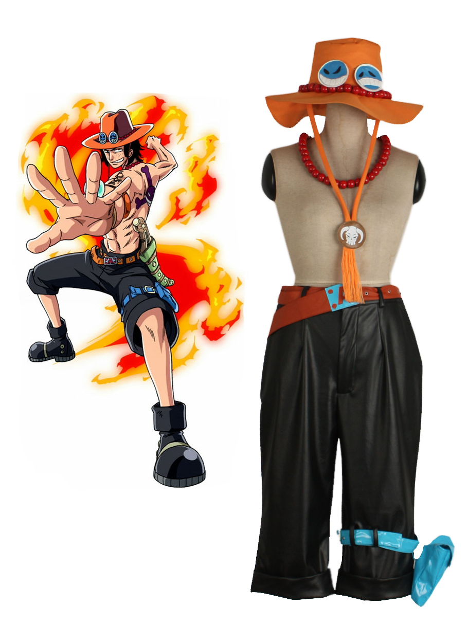 One piece Portgas·D· Ace Outfits Cosplay Costume