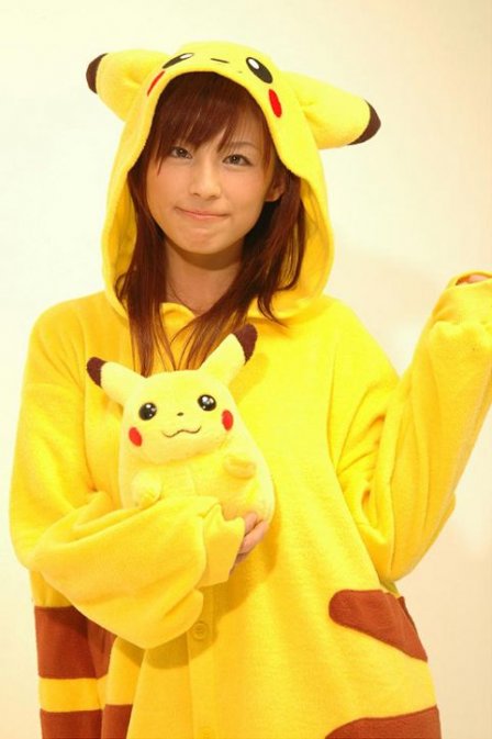 Pocket Monster Pikachu Cosplay Costume