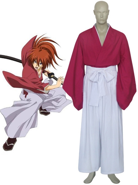 Rurouni Kenshin Himura Kenshin Cosplay Costume