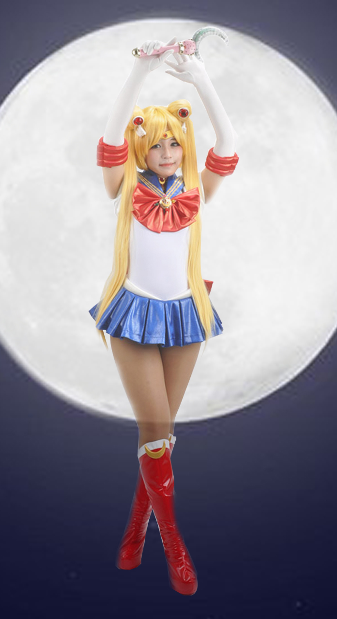 Sailor Moon Princess Sailor Moon Tsukino Usagi Make Up Suit Cosp
