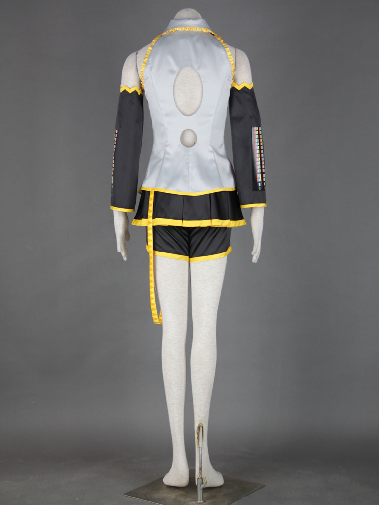 Vocaloid Akita Neru Yellow Cosplay Costume