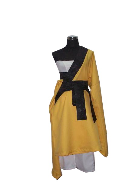 Vocaloid Gekokujo Kagamine Rin Ren Kimono Cosplay Costume