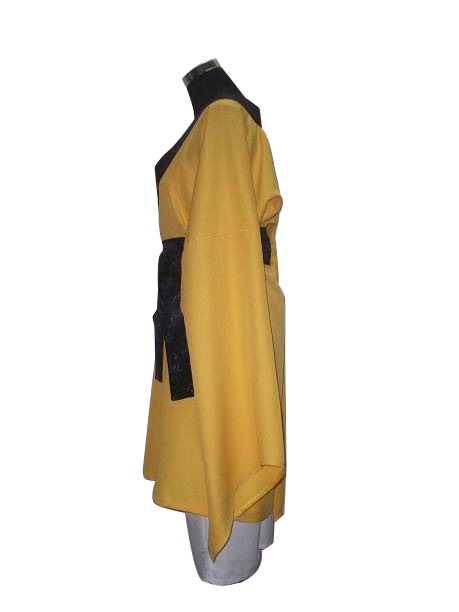 Vocaloid Gekokujo Kagamine Rin Ren Kimono Cosplay Costume