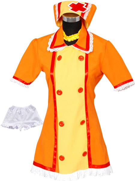 Vocaloid Kagamine Rin Nurse Uniform Cosplay Costume