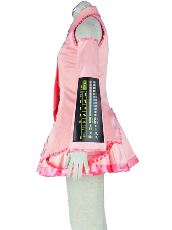 Vocaloid Pink Sakura Hatsune Miku Cosplay Costume 桜ミク