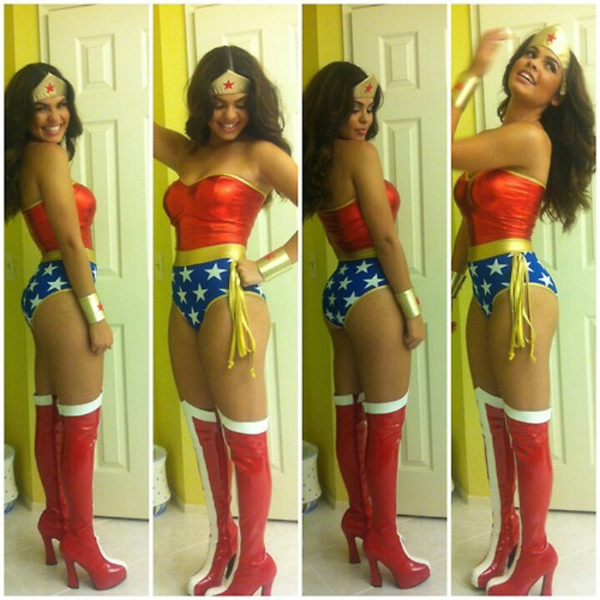 Wonder Woman Sexy Bodysuit Halloween Costumes