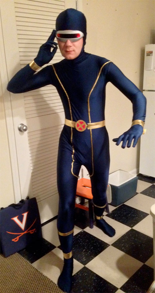 X-Men Cyclops Scott Summers Superhero Costume Zentai Suits