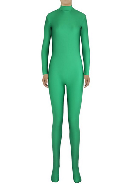 Green Lycra Spandex Leotard Tights Catsuits [15110537] - $22.99 ...