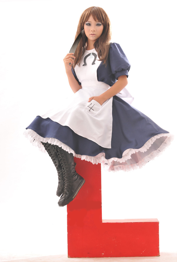 Alice Madness Returns Alice Maid Cosplay Costume