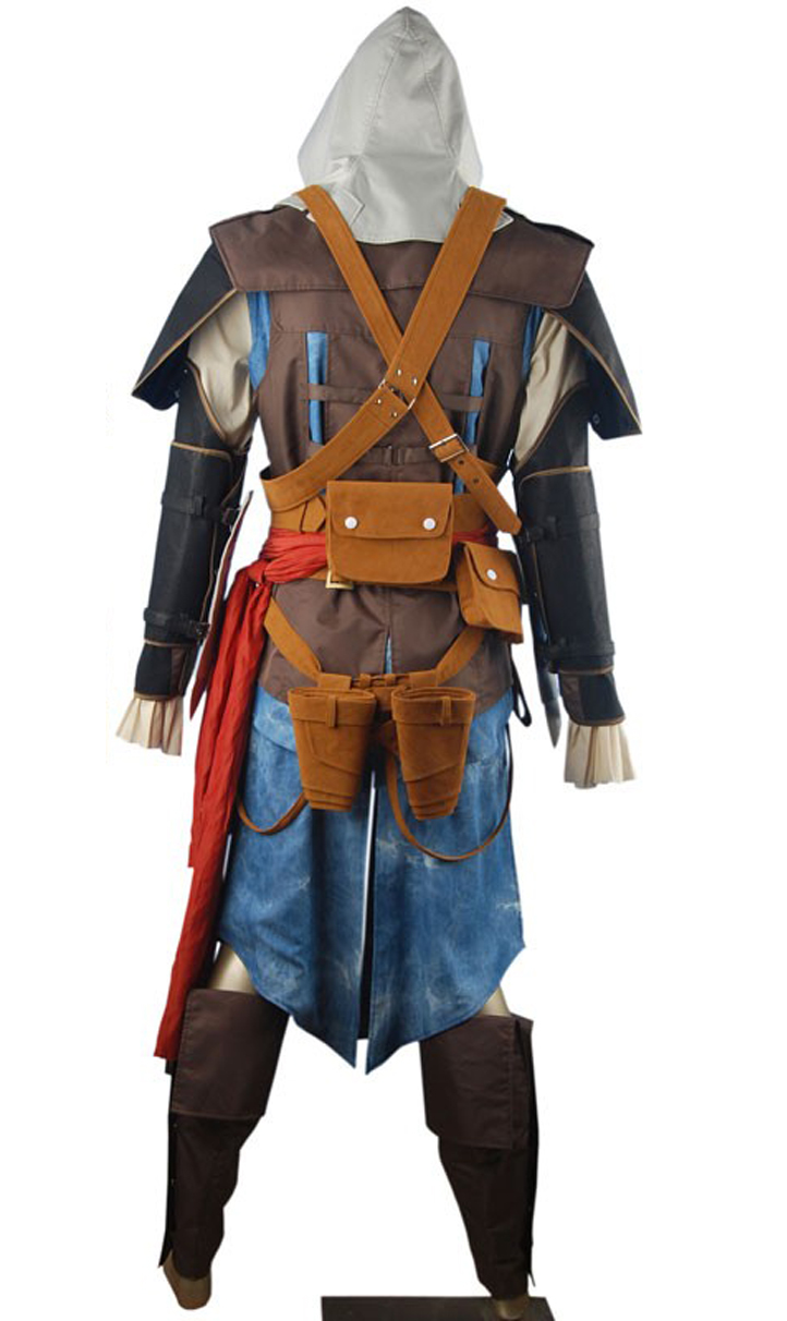 Assassin's Creed4 Black Flag Edward Kenway Cosplay Costume