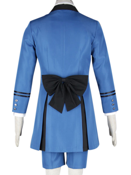 Black Butler Kuroshitsuji Ciel Phantomhive Blue Boy Lolita Suit