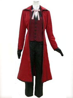 Black Butler Kuroshitsuji Death Scythe Grell Sutcliff Cosplay Co