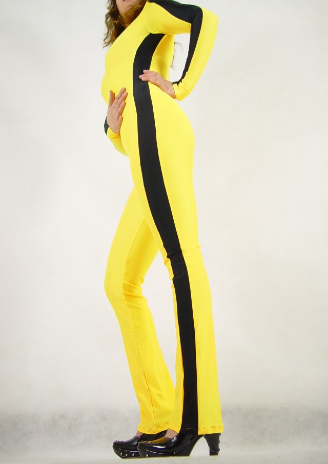 Bruce Lee Lycra Spandex Costumes Catsuit