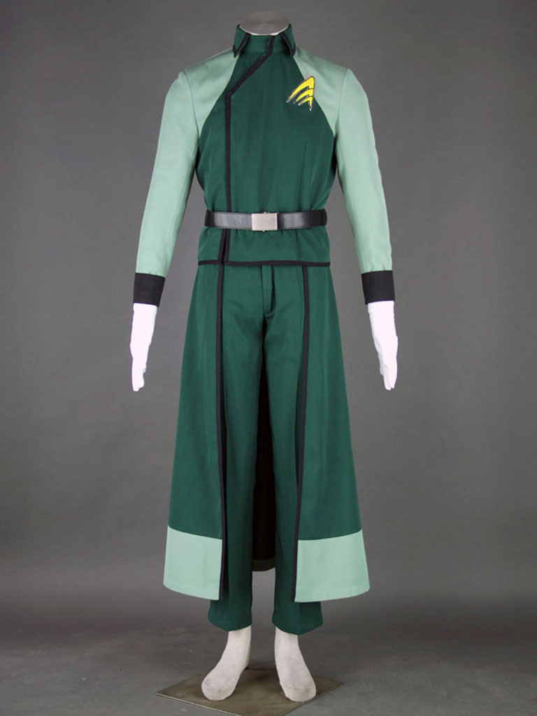Gundam00 A Laws Male Uniform Cosplay Costume